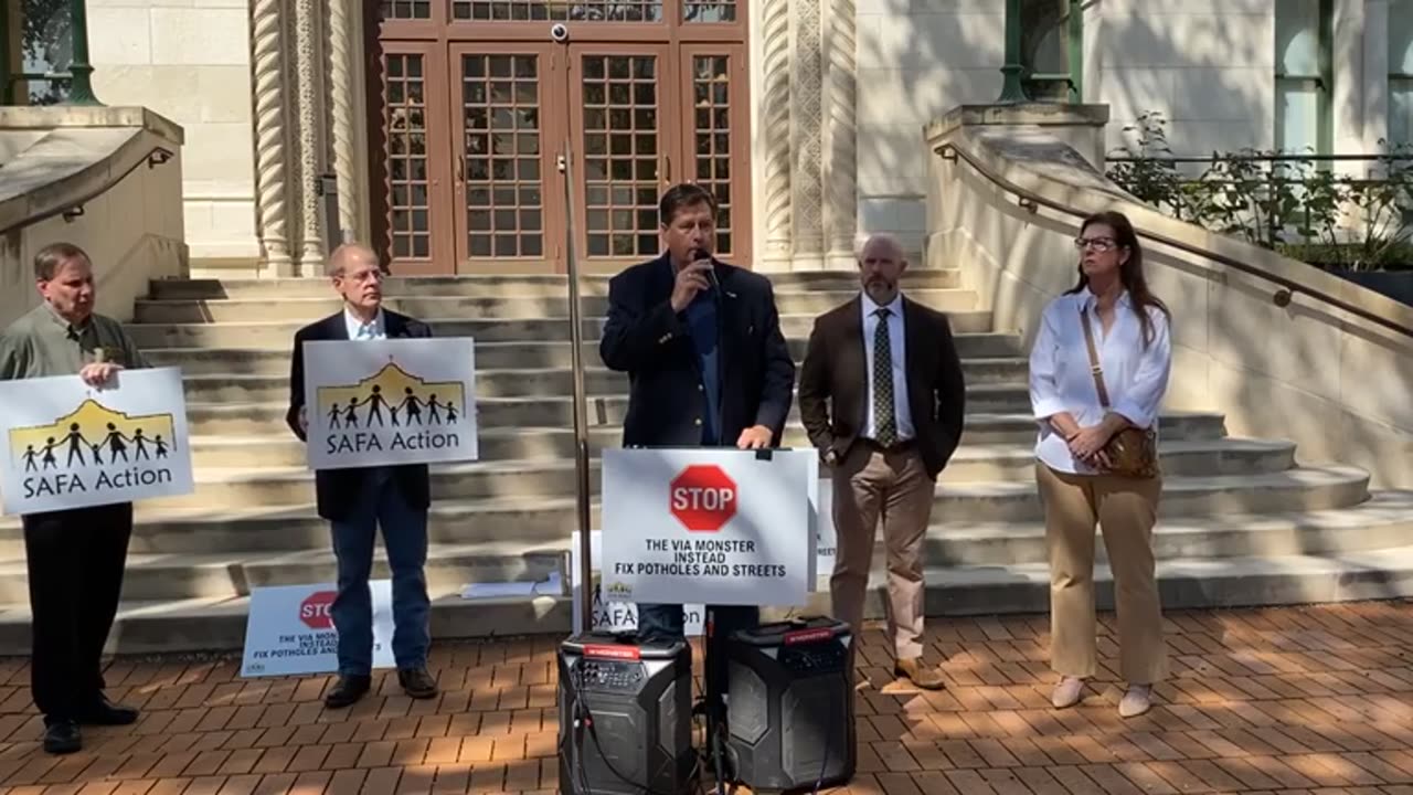 Save San Pedro Ave Press Conference