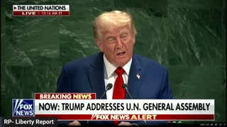The Good, The Bad & The Goofy -- Trump's UN Speech