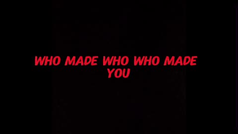 AC DC - Who Made Who (Lyrics)