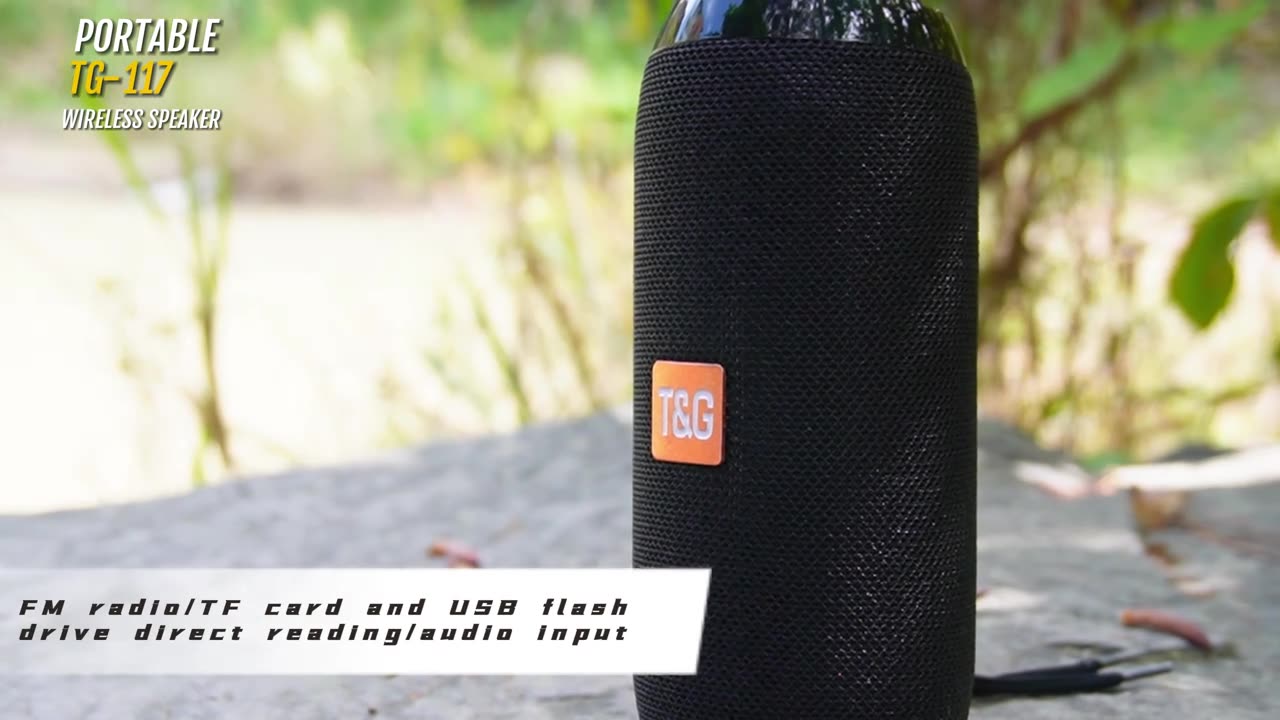 Feel the Beat Anywhere with T&G Portable Speakers!