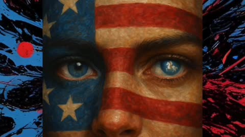Eyes of Revelation: A Nation Awakened | Patriotic Faith Poster