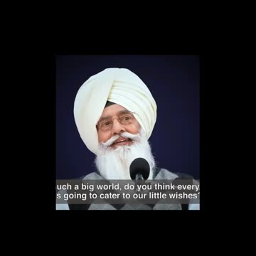 Radha Soami Baba Ji In such a big world do you think everyone is going to care to out little wishes