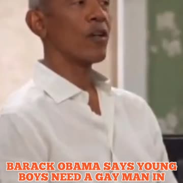 Obama Thinks Young Boys Need A Gay Man In their Life For Guidance