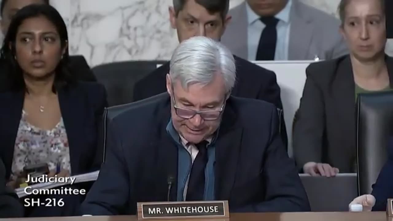 Sen.whitehouse exposes Kash Patel 's disqualifing conduct and character