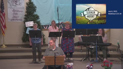 Sunday Sermon at Moose Creek Baptist Church, North Pole, ak 7/6/2025