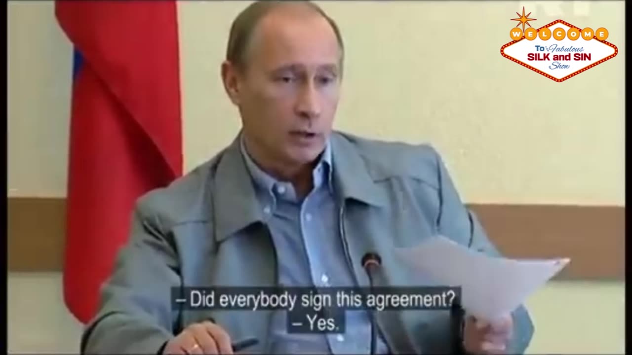 President Putin " Give me back my pen"
