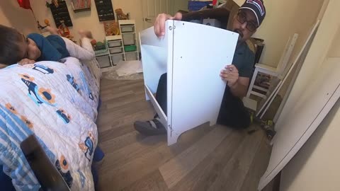 How to Assemble - Kids Study Desk with Chair (Links Below) Keezi, Costway, Utex