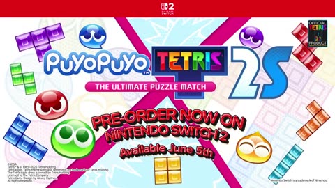 Puyo Puyo Tetris 2S – ANNOUNCE TRAILER