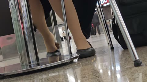 Candid Asian Delta Air-hose-Tess shoeplay