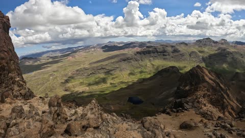 In a peak above Cachimayo #Huancavelica