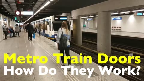 How Do Subway⁄Metro Train Doors Work¿
