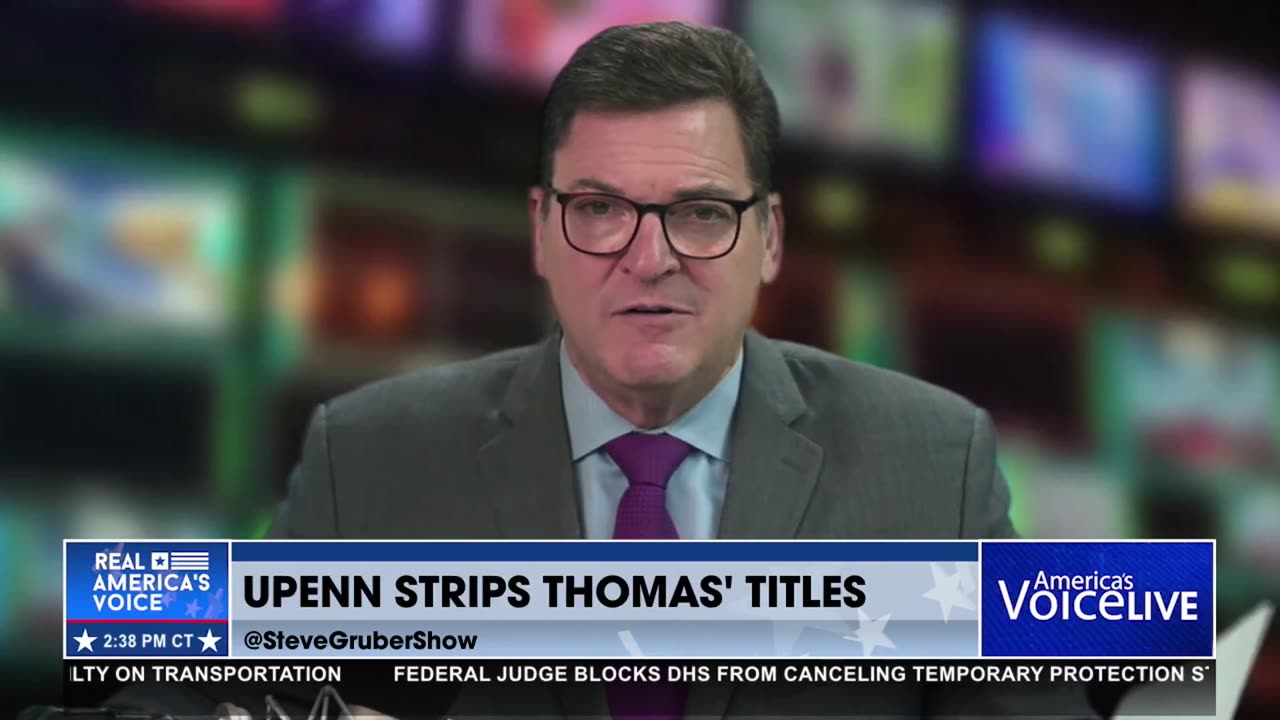 UPENN STRIPS THOMAS OF ALL TITLES, UNIVERSITY APOLOGIZES
