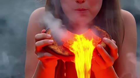 Lava Feast A Surreal Volcanic Vision
