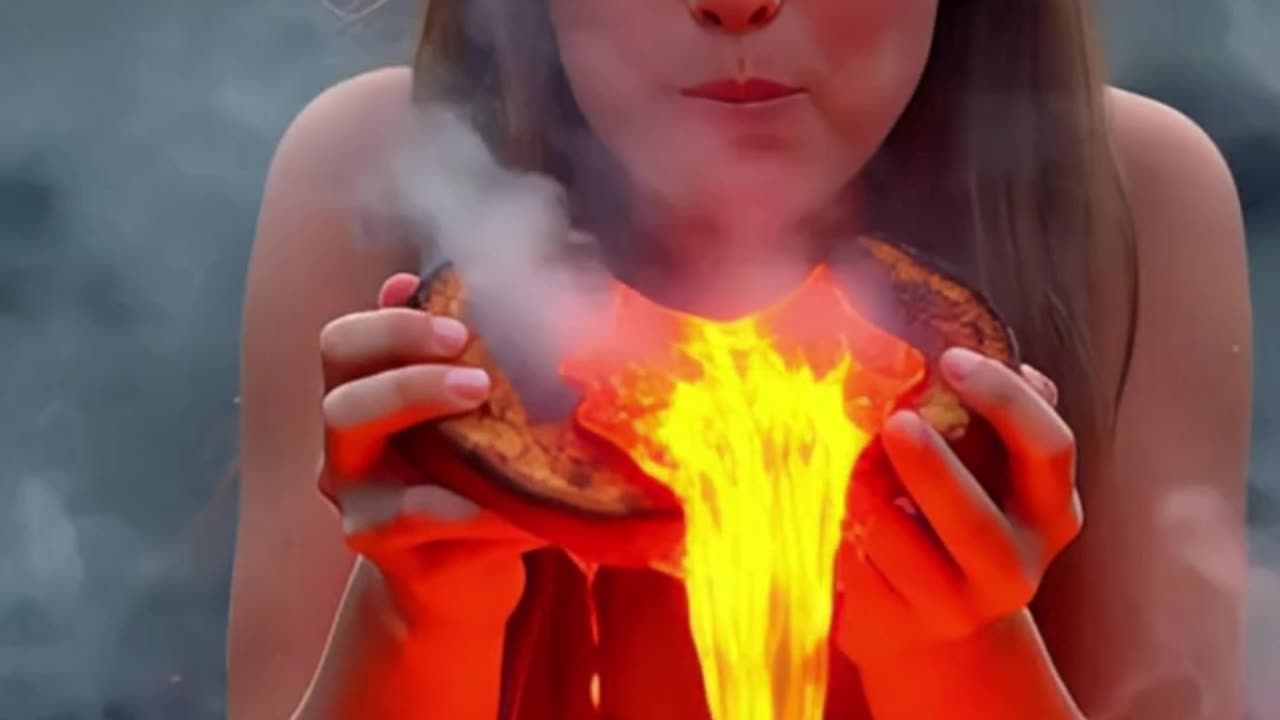 Lava Feast A Surreal Volcanic Vision