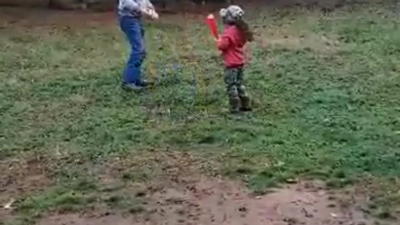 Bella getting her first hit on her birthday January 11th 2021