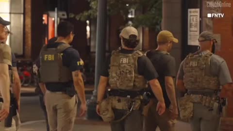 FBI, MPD, and DEA agents patrolling the streets of the Georgetown neighborhoods of Washington, DC