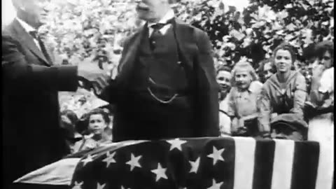 Charles E. Hughes Speaking During Campaign, Duquesne, Pa., 1916