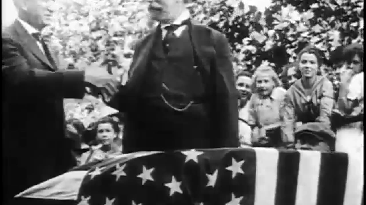 Charles E. Hughes Speaking During Campaign, Duquesne, Pa., 1916
