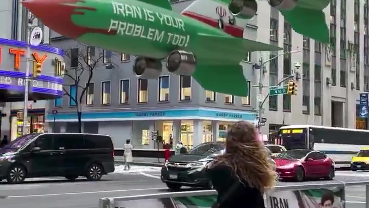 Iran is your problem too!! Who did this??