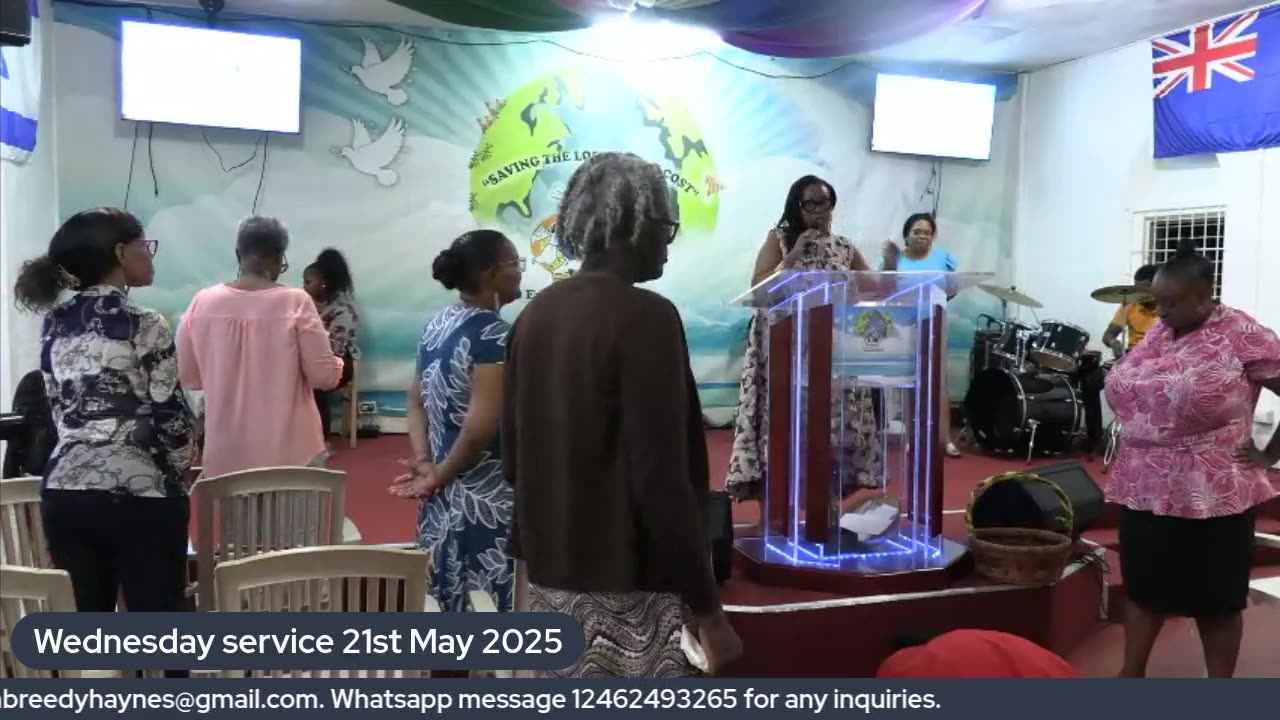 Wednesday service 21 May 2025