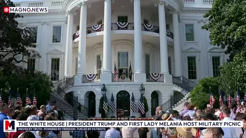 🇺🇸 President Donald Trump Signs One Big Beautiful Bill | First Lady Melania Trump hosts Military Picnic at The White House on America's Independence Day | July 4th, 2025