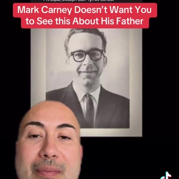 Mark Carney Doesn't Want You to See this About His Father