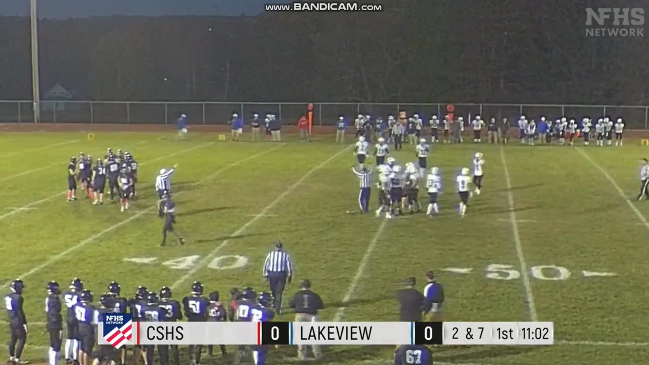 OCTOBER 18 2024 HIGH SCHOOL FOOTBALL: LAKEVIEW VS CAMBRIDGE SPRINGS PART 1