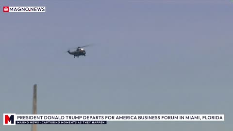 🇺🇸 President Trump Departs for Miami, Florida to Deliver Remarks at America Business Forum [LIVE]
