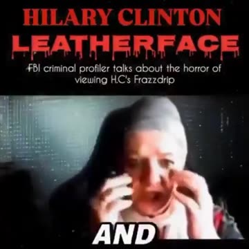 Hillary Clinton is the Real Life Leatherface - Frazzle Drip