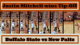 Prototype 267: Justin Mitchell wins tip-off vs New Paltz