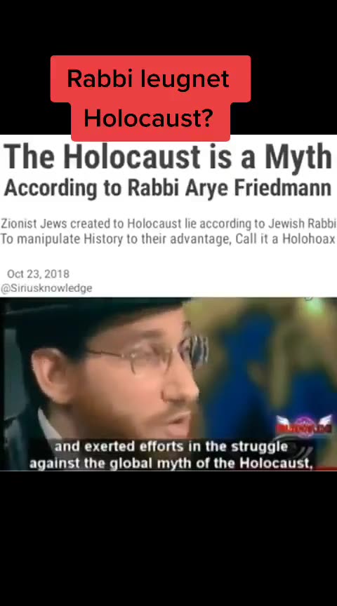 Yeah we already know rabbi