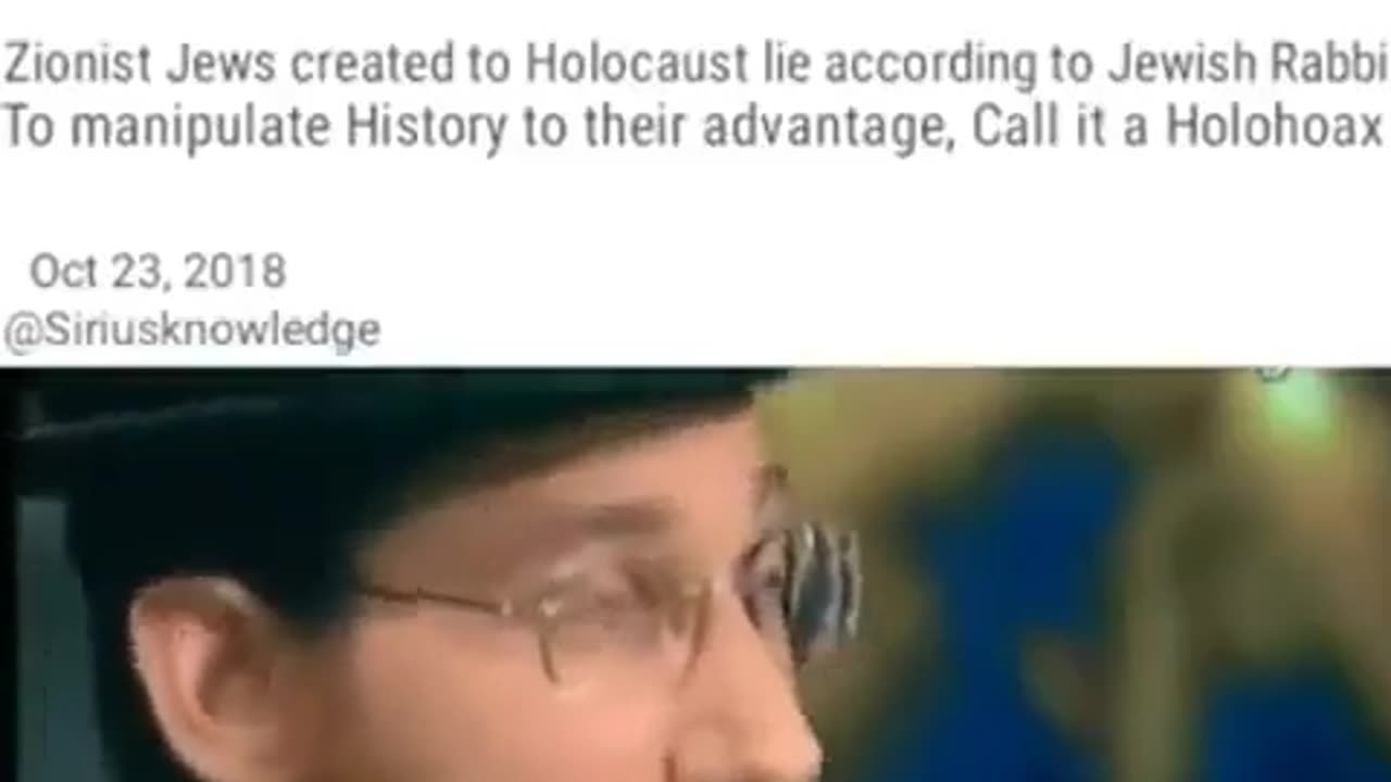 Yeah we already know rabbi