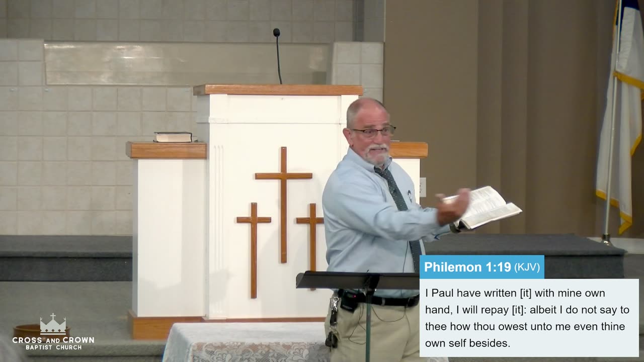 Pastor Davis- Morning Service- 7/14/24
