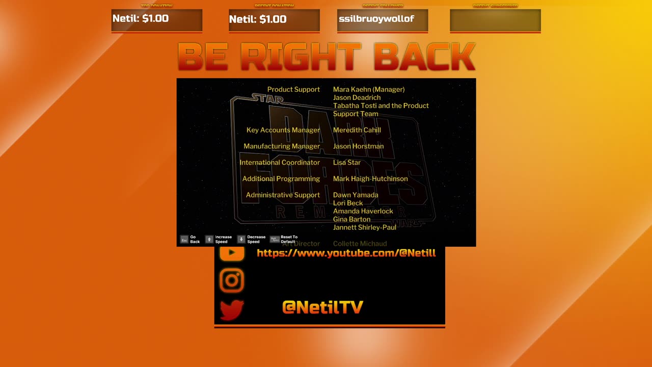 May the 4th stream. Dark Forces, Jedi Knight, Kotor