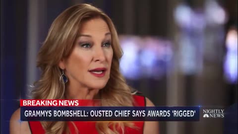 Grammy CEO says the Awards Ceremony is “Rigged” on NBC Nightly News