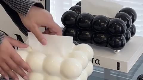 Acrylic Tissue Box Cover Facial Tissue Storage Box