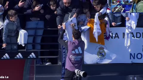 Camavinga y jugadores agradecen apoyo incondicional ¡Gracias, afición!#halamadridusa