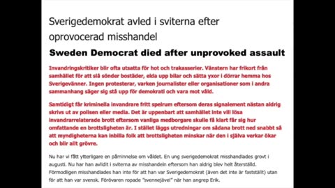 STATE OF SWEDEN - PART 3