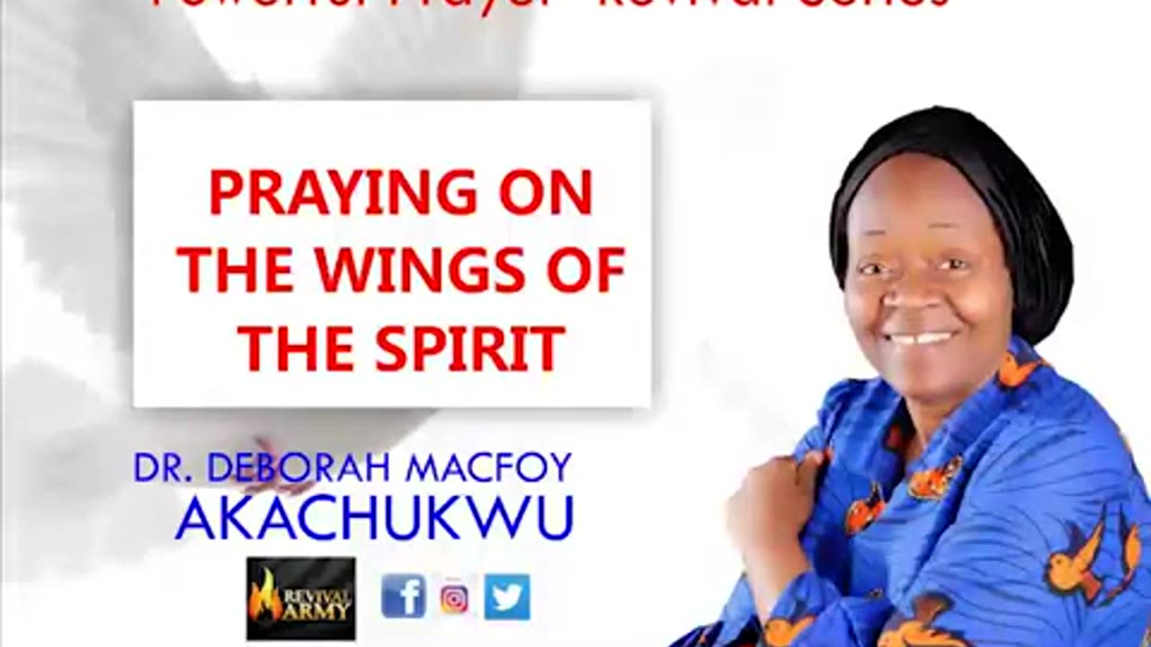 PRAYIN ON THE WINGS OF THE SPIRIT