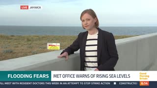 UK Taxpayers Forced to Fund Sea Walls to Combat ‘Man-Made’ Rising Sea Levels