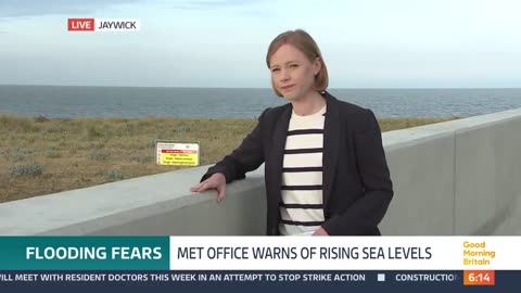 UK Taxpayers Forced to Fund Sea Walls to Combat ‘Man-Made’ Rising Sea Levels
