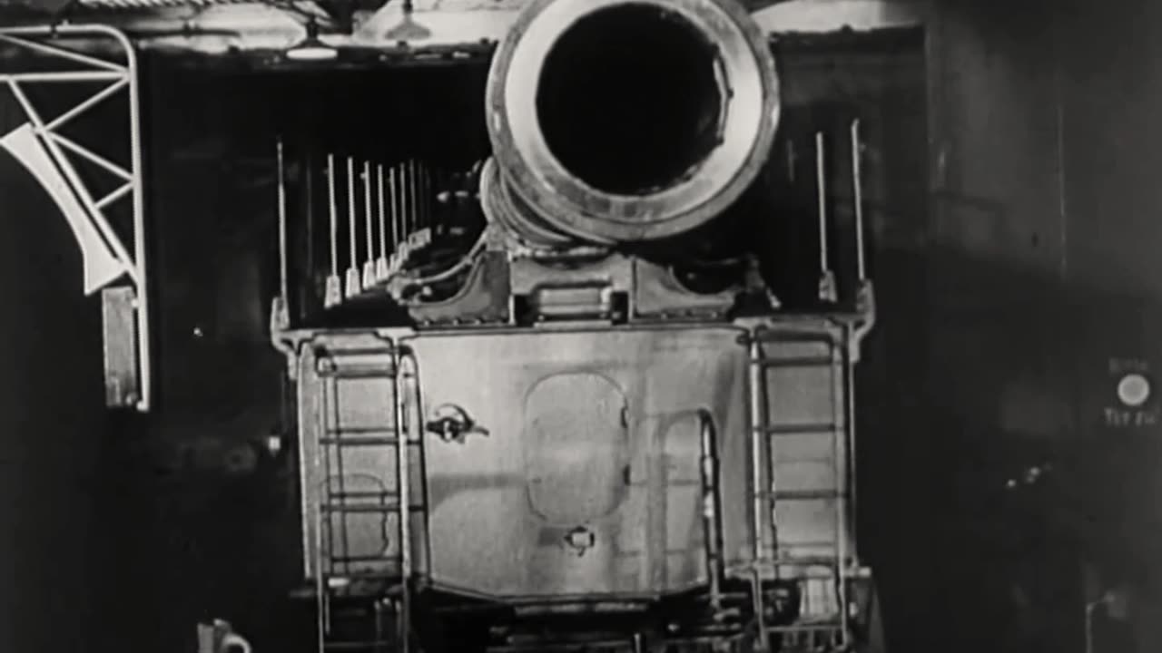 The making of a Krupp K5 280mm railway gun