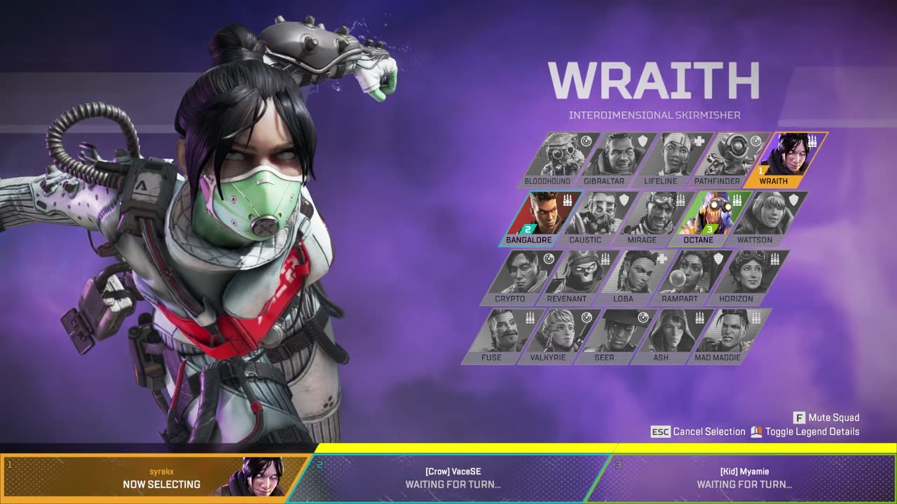 Apex Legends - All Conduit Voice Quips