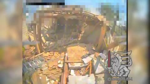 Ukrainian Drone Interrupting Morning Prayers