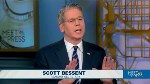 Bessent Drops Red Pills on MSNBC: Donald Trump is Preventing an Emergency