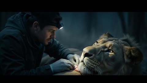 He Returned to the Rock Where His Mother Died — And Let Out One Final Roar