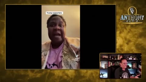 FAT NIGGER BITCH THREATENS TRUMP VOTERS