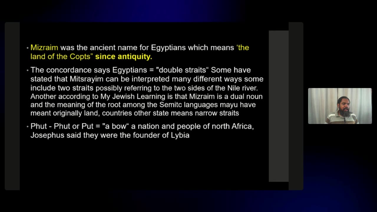 Genesis 10 Part 4 The descendants of Ham Part Two