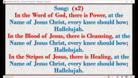 The Narrow Way Christian Church of God - BIBLE-READING and Prayer Service - Sunday 18/08/2025