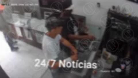 Atraco en joyería de San Gil desató balacera
